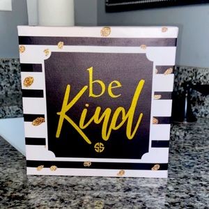“Be Kind” Wall Canvas
